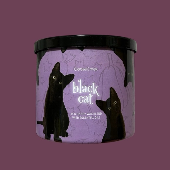 GooseCreek Other - GooseCreek Black Cat Scented Candle